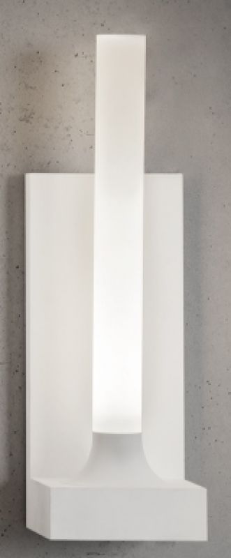 Goodnight Wandleuchte von Kartell: Moderne, weiße Wandlampe mit diffusem Licht für Schlafzimmer und Wohnraum.